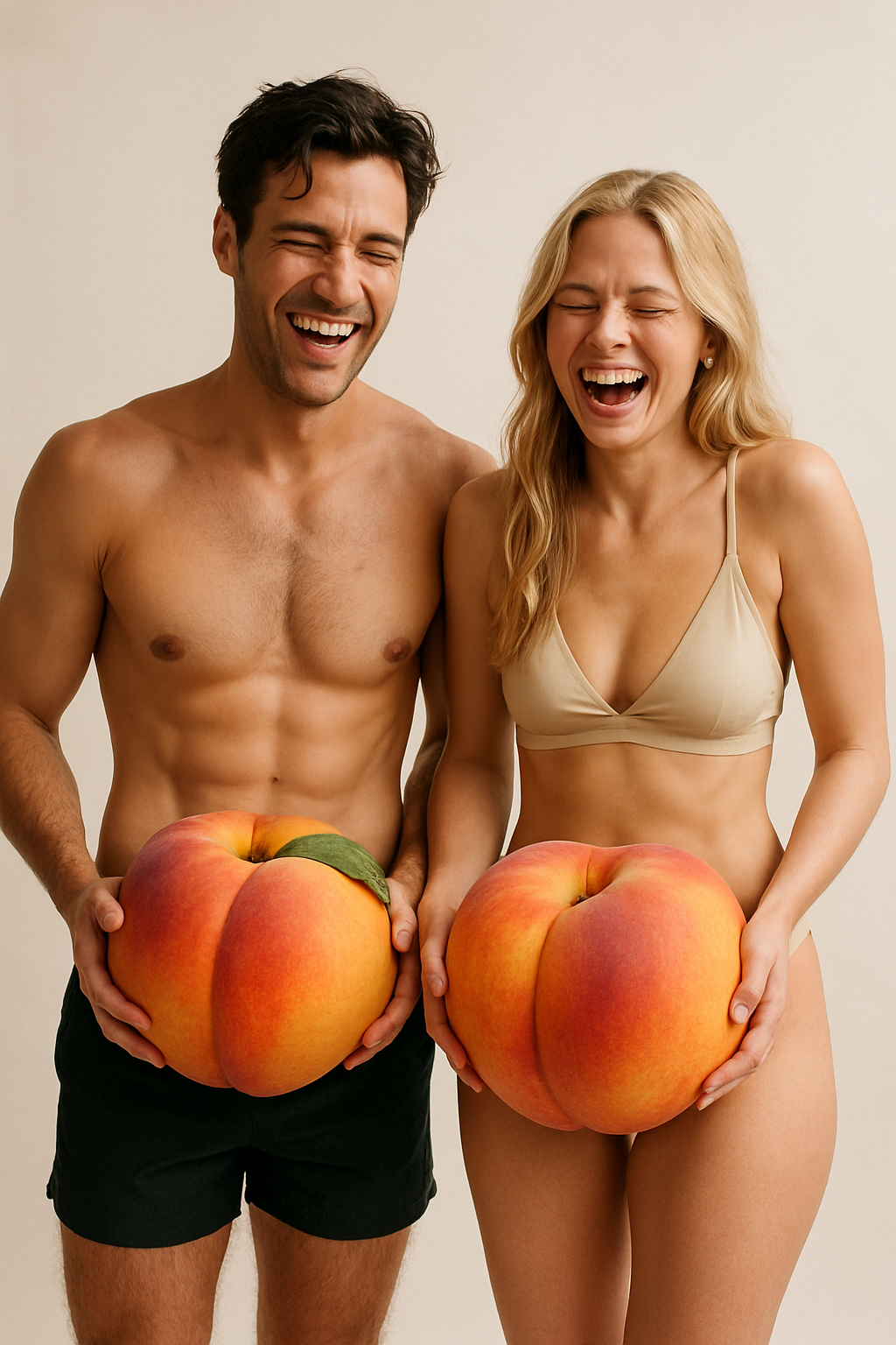 Happy couple covered by insurance protection